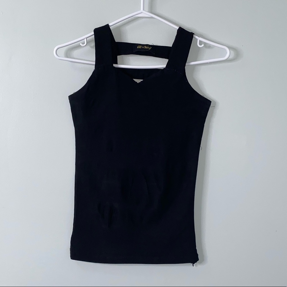 Sexy back design black top